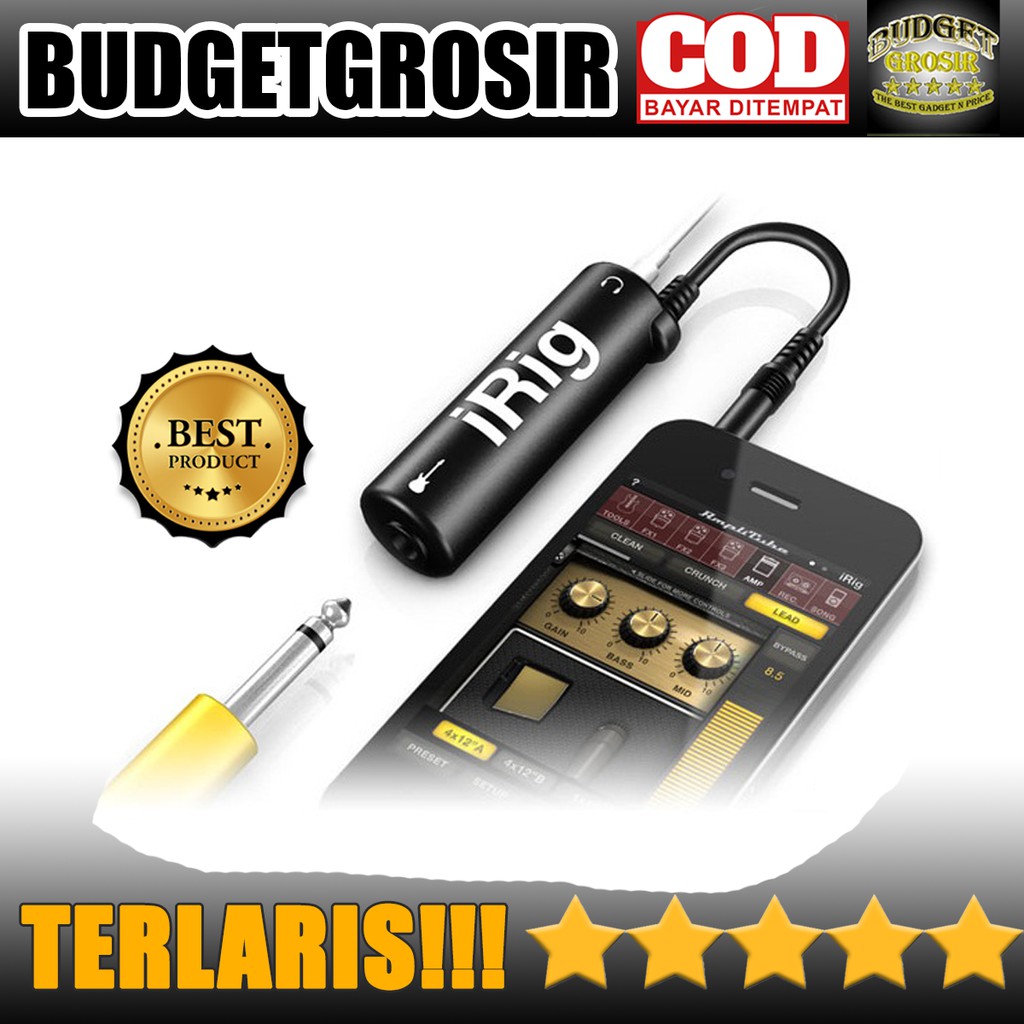 iRig AmpliTube Guitar Interface  untuk iOS iPhone iPad