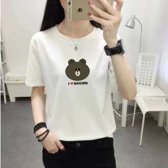 Tshirt Wanita bear / Kaos Beruang / Pakaian Wanita Murah