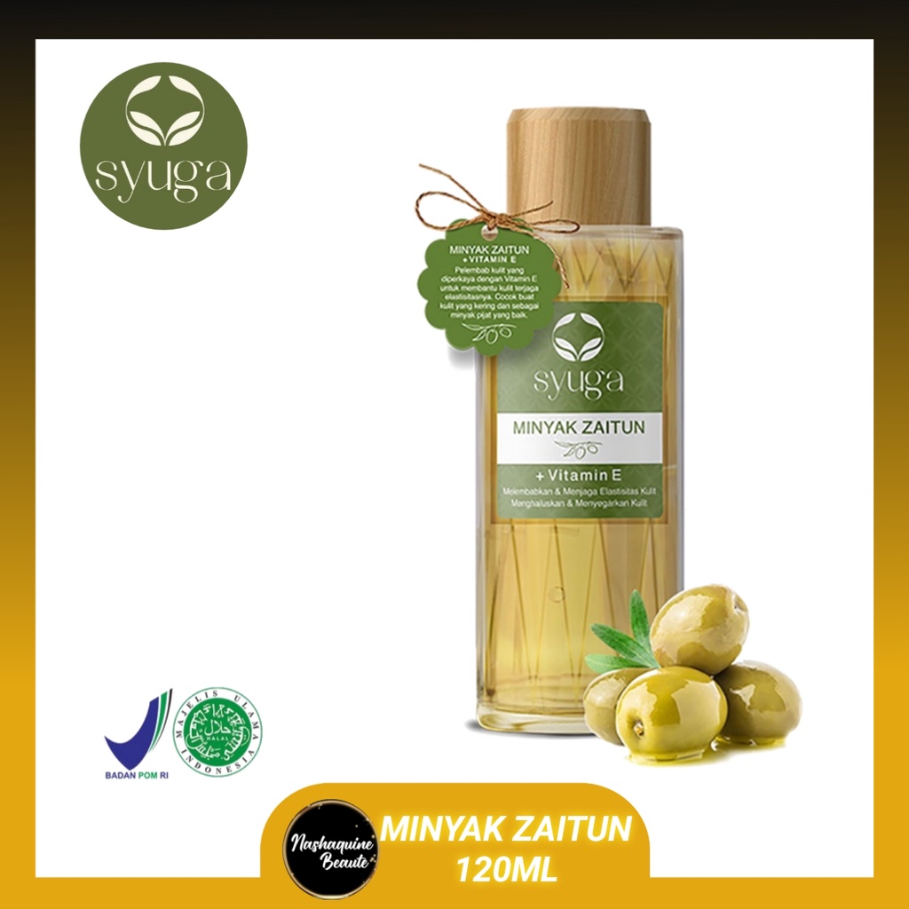 SYUGA Minyak Zaitun Olive Oil With Vitamin E 250 ml 150ml