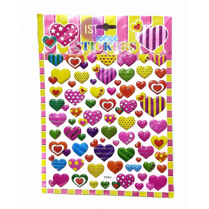 

STICKER STIKER TIMBUL LOVE BY CILUKBA TOYS - CB 1642