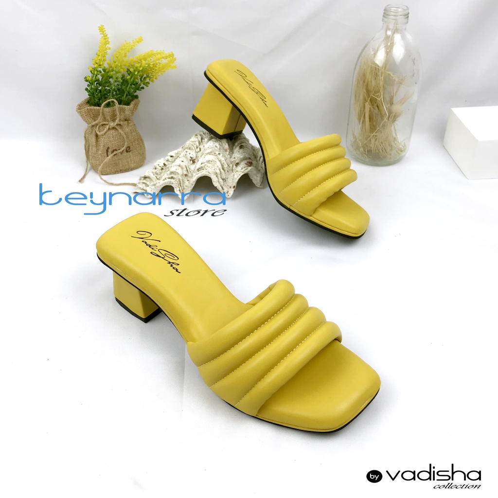 VADISHA ARABELLA Sendal Wanita, Sendal Heels/ Sendal Hak Tahu 5cm RN 22  By.Keynarra Store