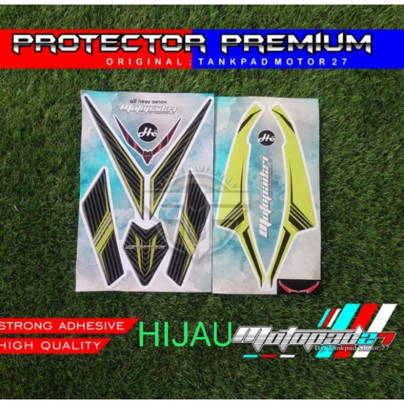 STIKER STICKER RESIN TIMBUL DASI DEPAN WINGLET YAMAHA NEW AEROX 155 2020