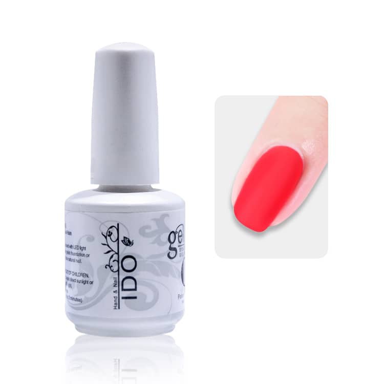 Gelish Ido Base coat, Top Coat Nail Polish / Kutek Kuku