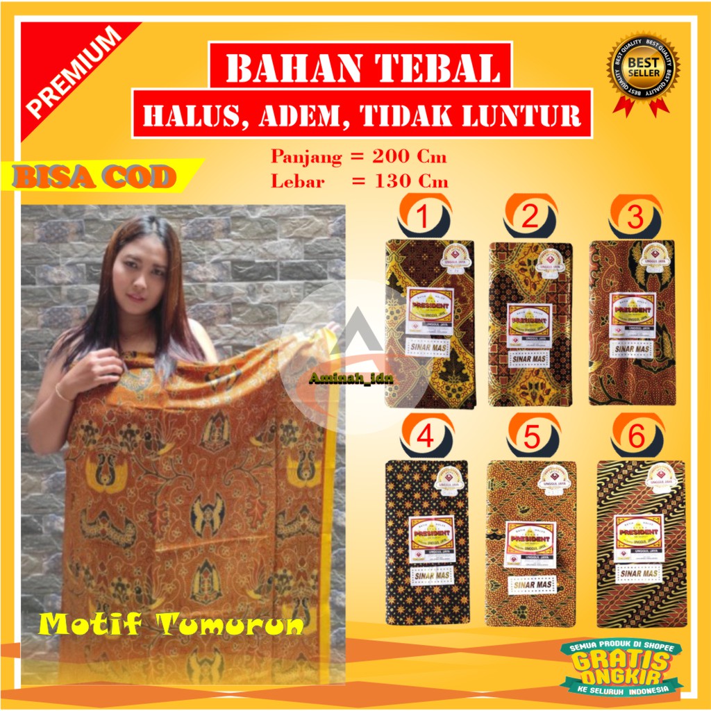 Kain Batik Katun Premium Solo Jarik Jarek Batik Solo Panjang Pria Wanita Pengantin Halus Gendongan