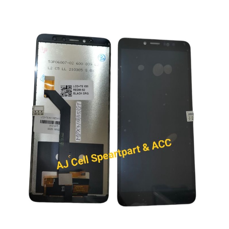 LCD+THOUCREEN/TS Xiaomi Redmi S2 Black/Hitam FULLSET NEW.