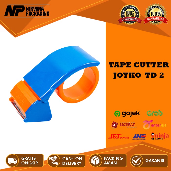 

TAPE CUTTER / TAPE DISPENSER JOYKO TD 2 TD2 PEMOTONG / TEMPAT LAKBAN