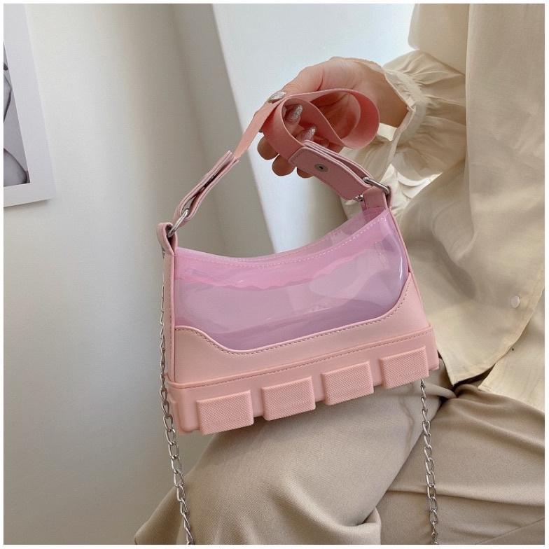 Tas Selempang Jelly Model Sepatu Wanita Fashion 3175