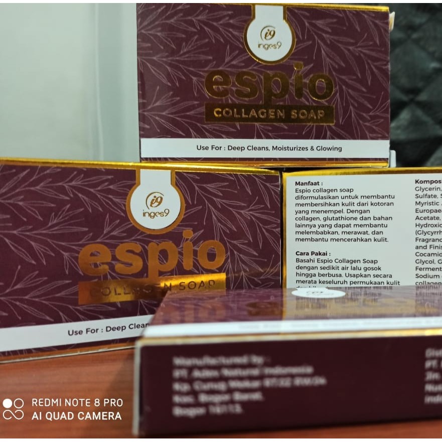 Espio Collagen Soap 100% ASLI ORIGINAL