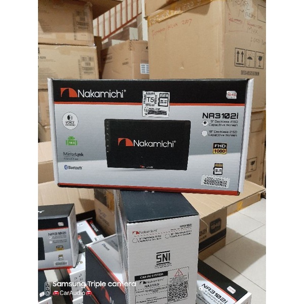 Head Unit Android New Ertiga 2018 - Up ANDROID NAKAMICHI 3102i APPLE CAR PLAY RAM 4 GB / 64 GB