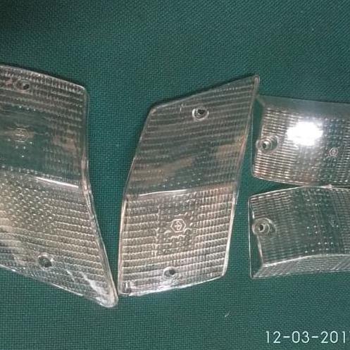 Kualitas Terbaik] Mika Lampu Sen Putih Bintik Vespa Ps Px Exclusive Excel