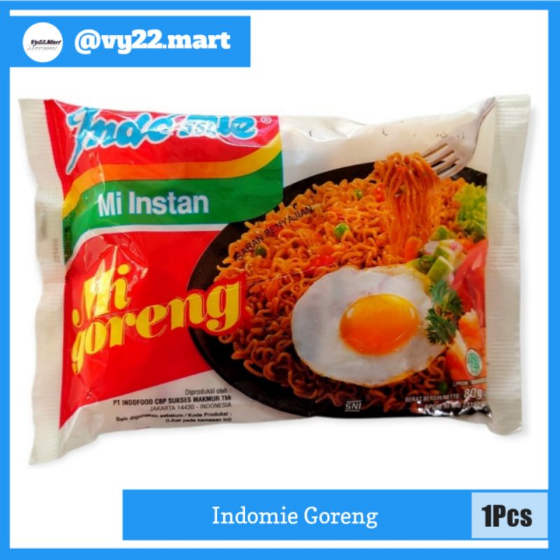 

Indomie Goreng Mi Instan Mie Goreng 1Pcs