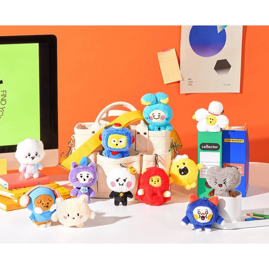 [JGN CO KALAU BLM DICHAT] PELUNASANLINE FRIENDS x TRUZ OFFICIAL BAG CHARM DOLL