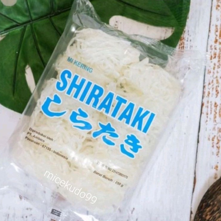 

MI KERING SHIRATAKI MIE / DRY SHIRATAKI NOODLES