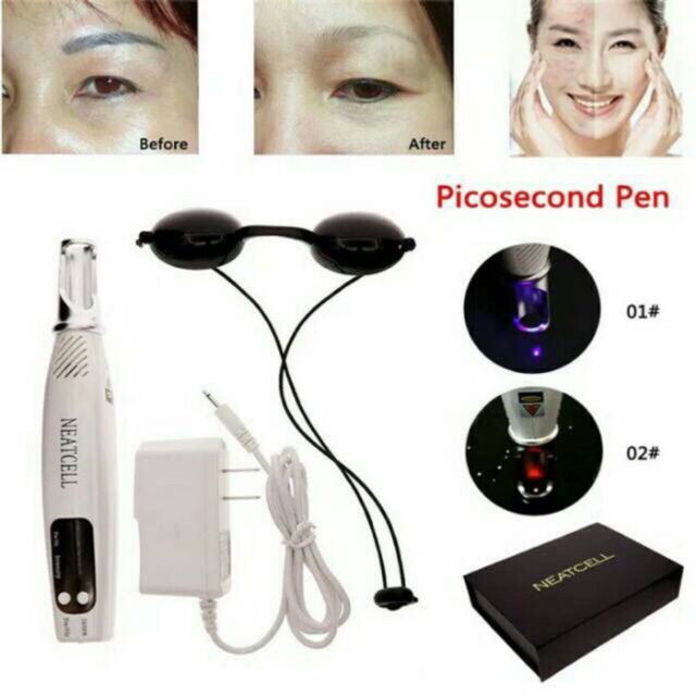 Picosecond alat Laser Penghilang Tatto Bekas Jerawat Flek Tahi Lalat Laser Toning MOLE REMOVAL