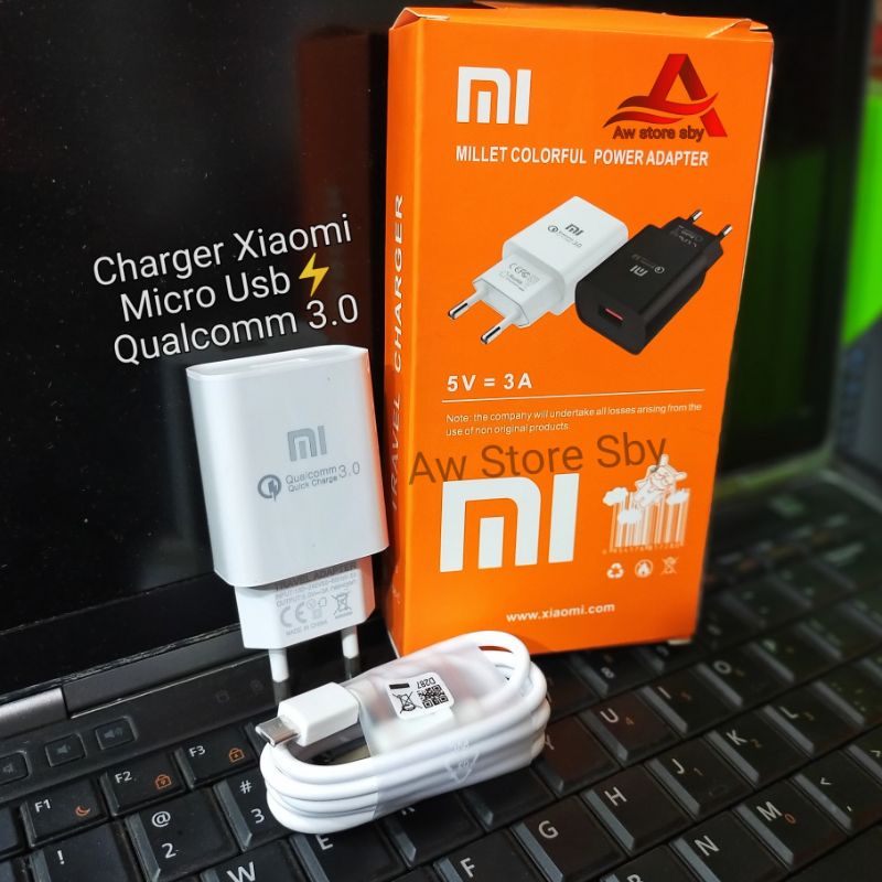 Power Charger Xiaomi Micro Usb Quick Charge 3A Redmi 6 6A 7 7A 8A Pro 9A 9C Note 4 4X Note 5