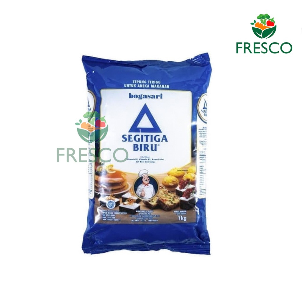 

Tepung Terigu Segitiga Biru 1000 gr