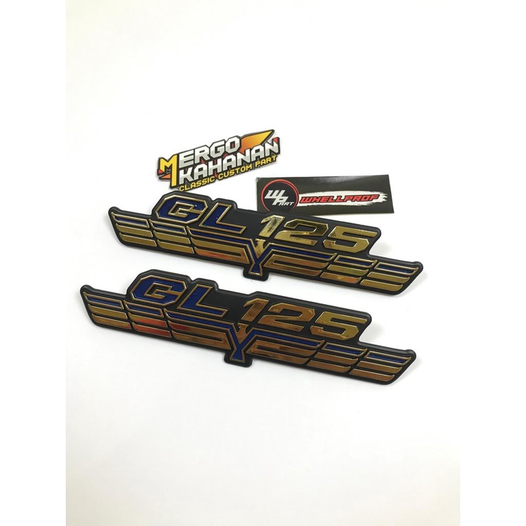 Jual Emblem Tepong Aki Tutup Aki Gl Gl Harga Set Kanan Kiri Shopee Indonesia