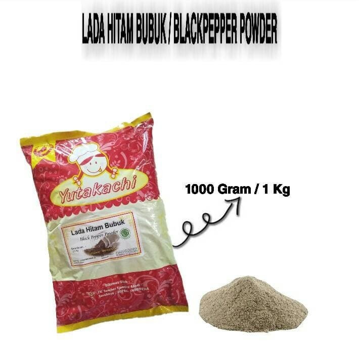 

PROMO LADA HITAM BUBUK BLACKPEPPER POWDER 1KG STEAK SAUS ANEKA MASAKAN BEST SELLER