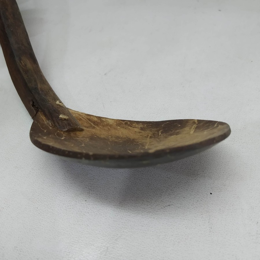 Sendok centong irus ledel ladel Ladle sayur batok kelapa mini kecil