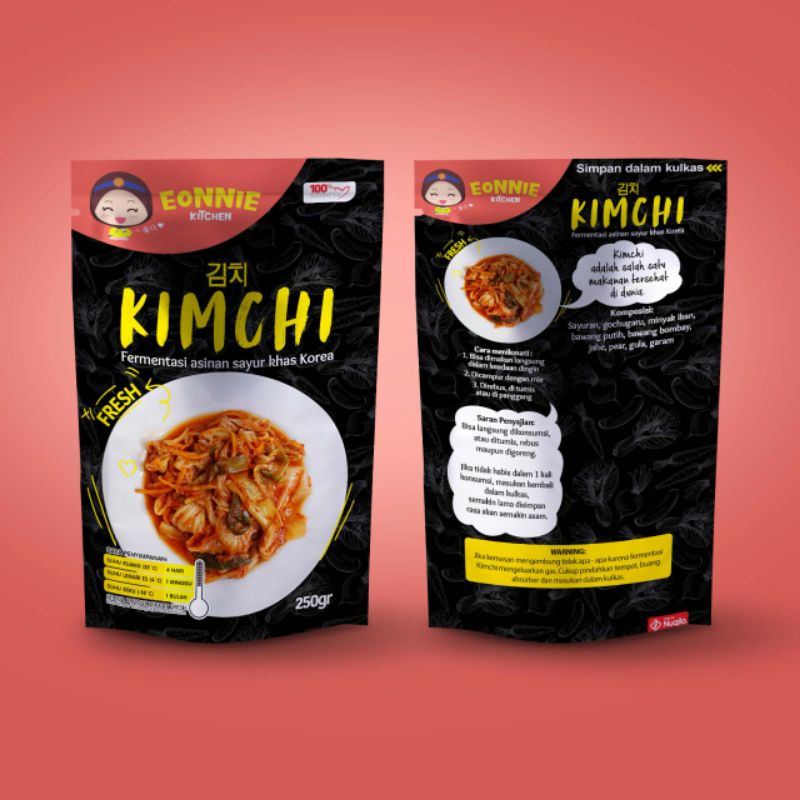 

Kimchi, Jajangmyeon, Buldak / jajan korea / streetfood korea Halal