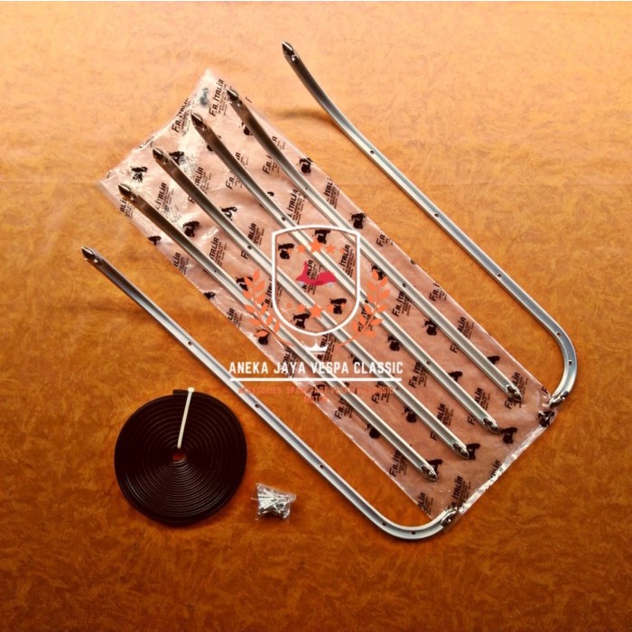 Triplang Vespa Fa Italia Sprint Kuku Chrome