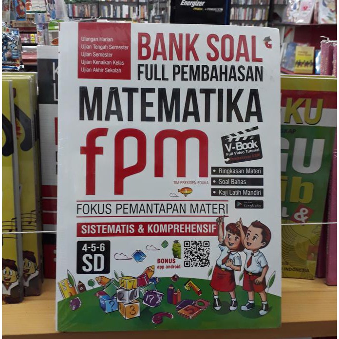 BUKU FPM BANK SOAL FULL PEMBAHASAN MATEMATIKA 4 5 6 SD