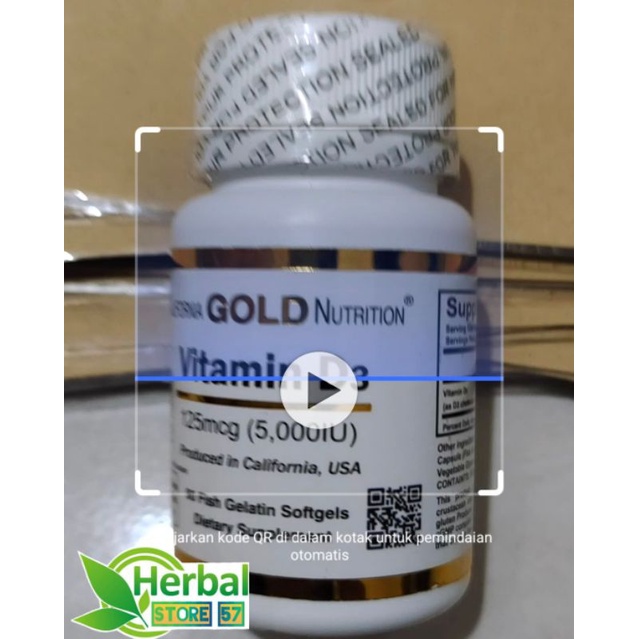 Vitamin d3 5000 iu california gold