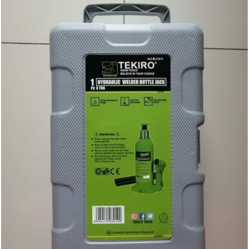 Dongkrak Botol Tekiro 6 Ton