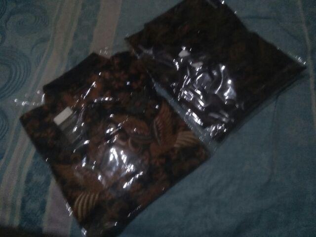 Kemeja Batik Pria Slim Fit Modern Mewah Lengan Panjang Lb105