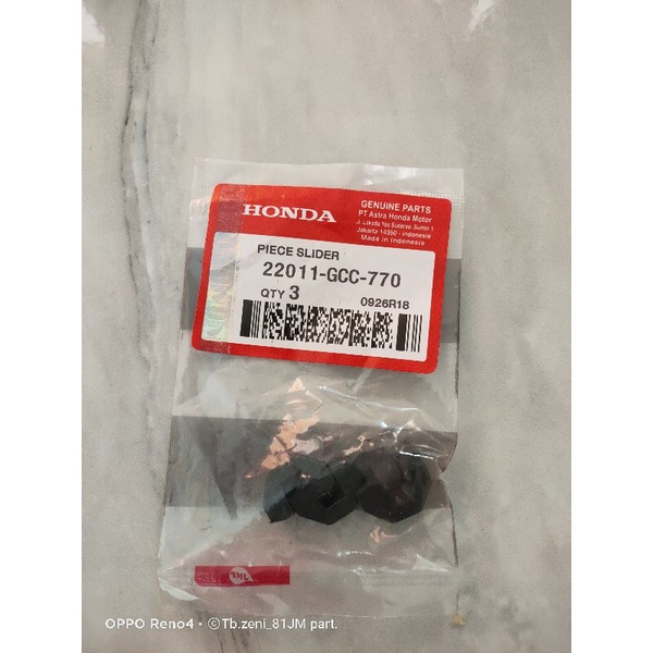 Slider Rumah Roler Kleman Rumah Roler Beat Karbu 110/Beat Fi/Vario 110 karbu/Scoopy Karbu/Spacy