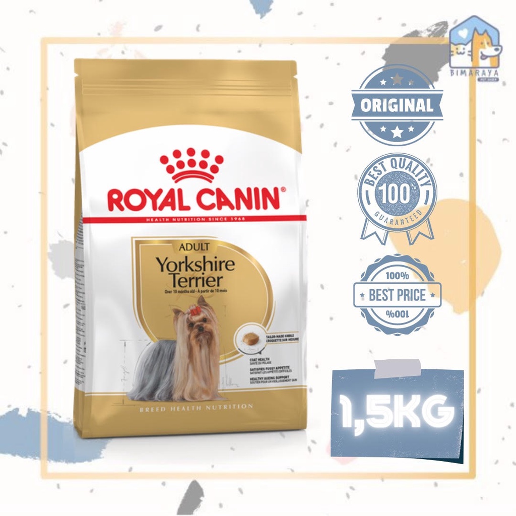 ROYAL CANIN YORKSHIRE TERRIER ADULT 1,5KG FRESHPACK