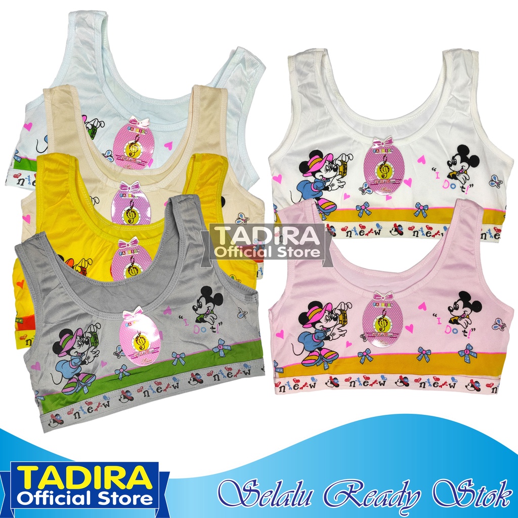 TADIRA 4 Pcs MINISET Anak SD SMP Remaja ABG Gadis Mini Set Motif Gambar