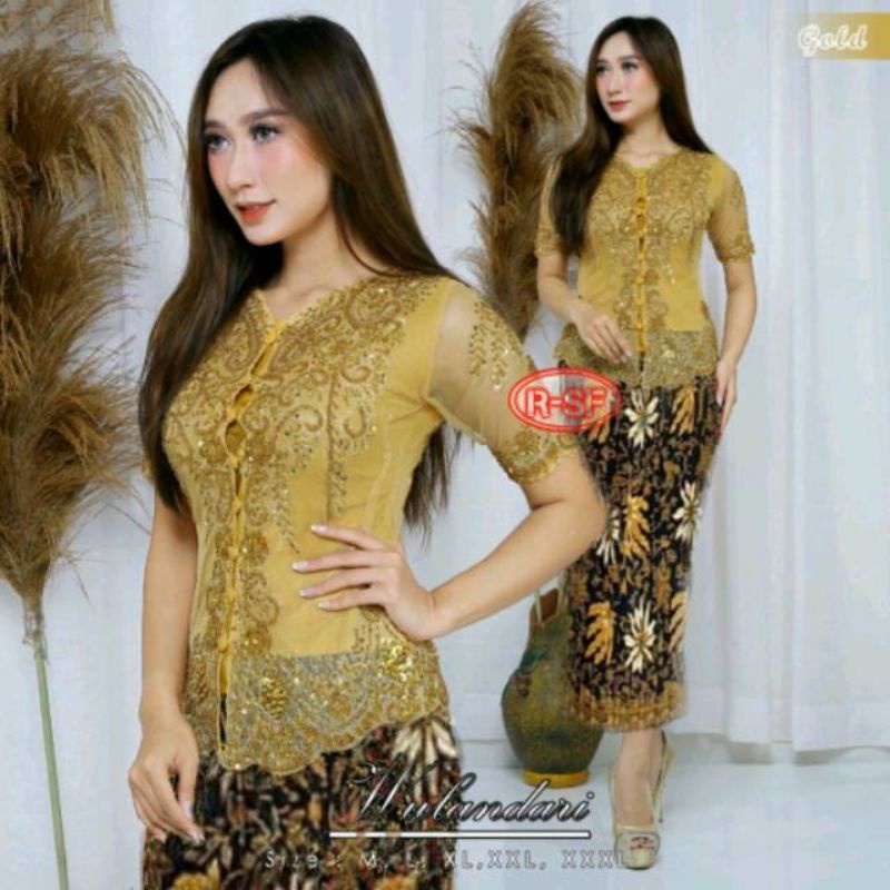 couple kebaya payet//kebaya payet gold//kebaya payet natali