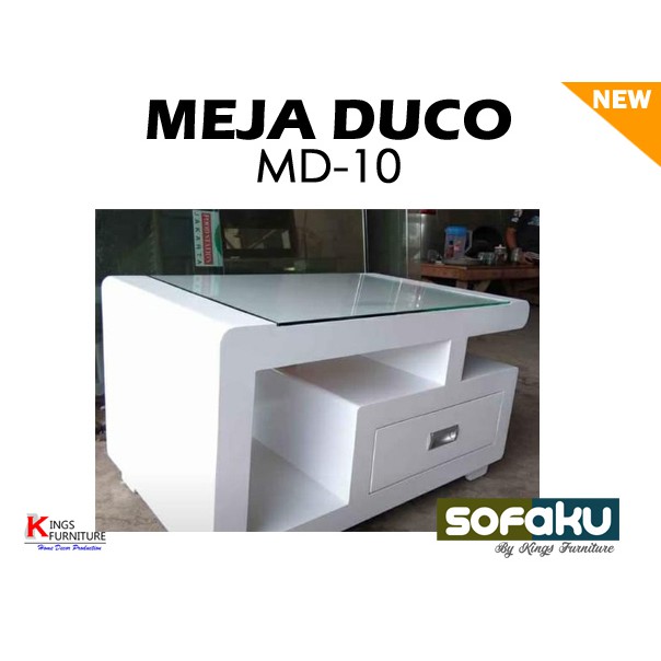 Meja Duco MD-10 / Meja Tamu Minimalis - Meja Ruang Tamu Duco Japandi