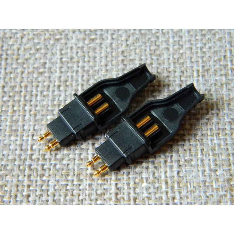 1 Pasang Plug Earphone Tembaga Lapis Tembaga untuk Sennheiser hd565 hd650 HD600 HD580 hd25