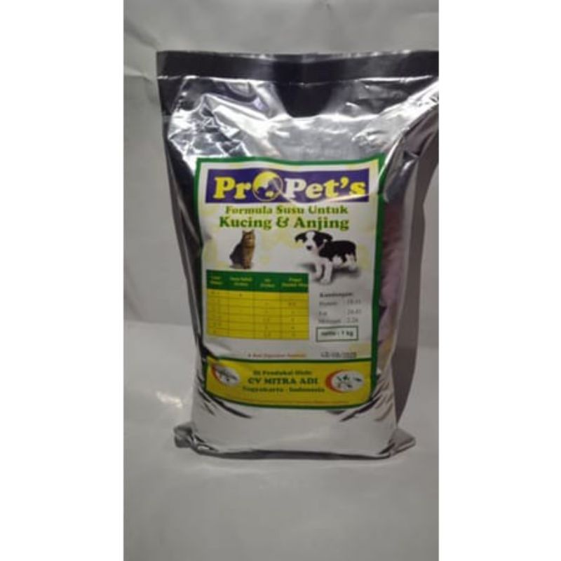 

PROPETS 1Kg-susu formula PROPETS milk