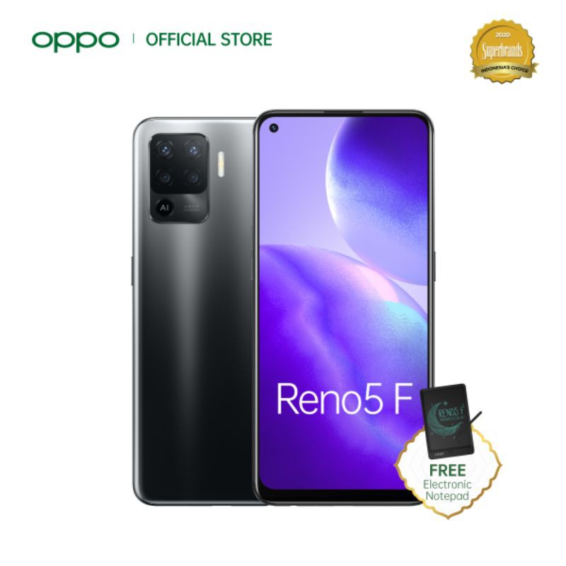 OPPO Reno5 F 8GB/128GB [48MP Quad Camera, 30W VOOC Flash