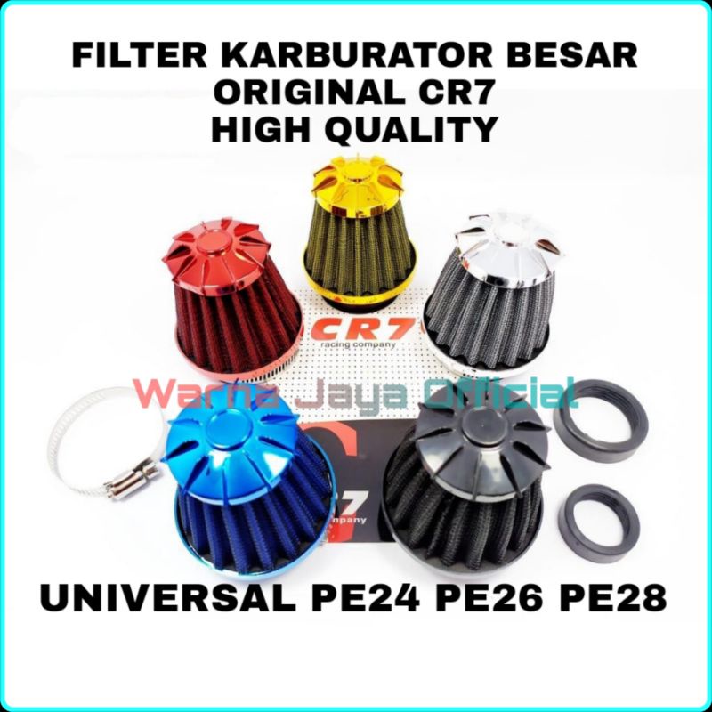 Filter Karbu Besar Original CR7 Universal PE 24 26 28 Original CR7 Product filter Pilter Vilter udar