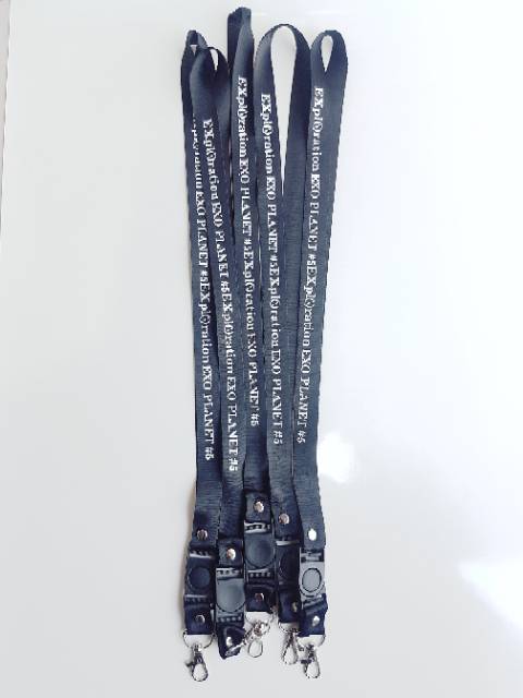 lanyard exo planet 5 EXplOration GANTUNGAN TALI LANYARD ID CARD KEYRING KEYCHAIN KPOP