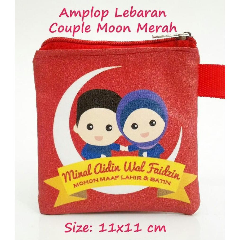 Diskon Dompet Thr Lebaran Amplop Thr Lebaran Couple Moon Merah