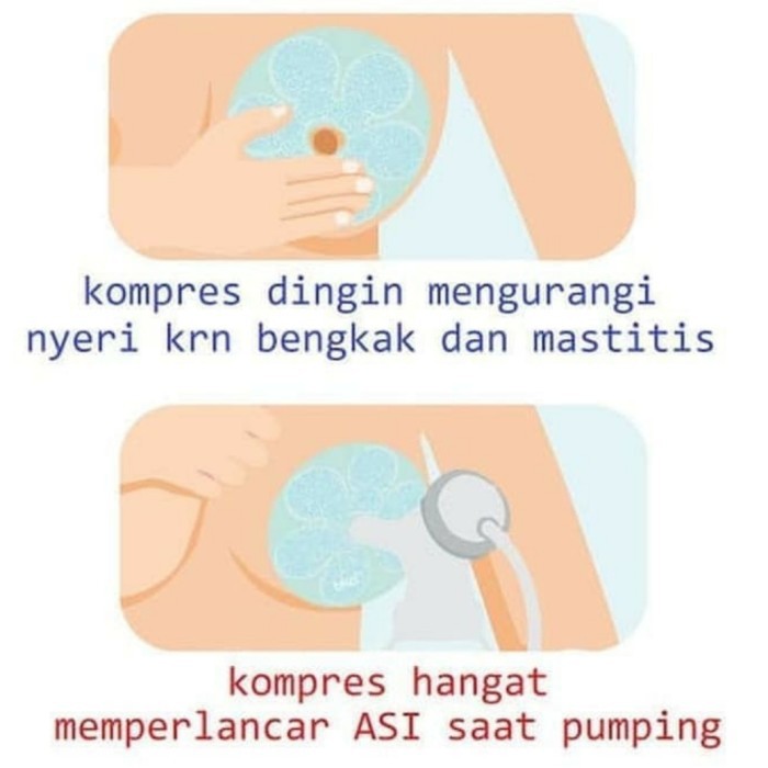 BKA Breast Relaxant Penghangat Payudara Anti Mastitis Kompres Hangat Dingin Ibu Hamil Menyusui