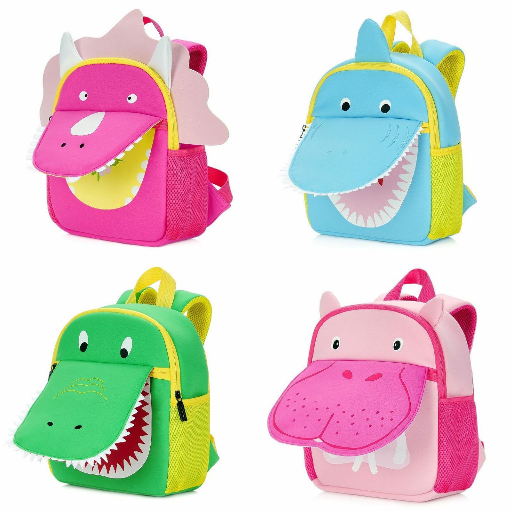 HananJr B001 BTH001 Tas Ransel Anak Motif Animal Import