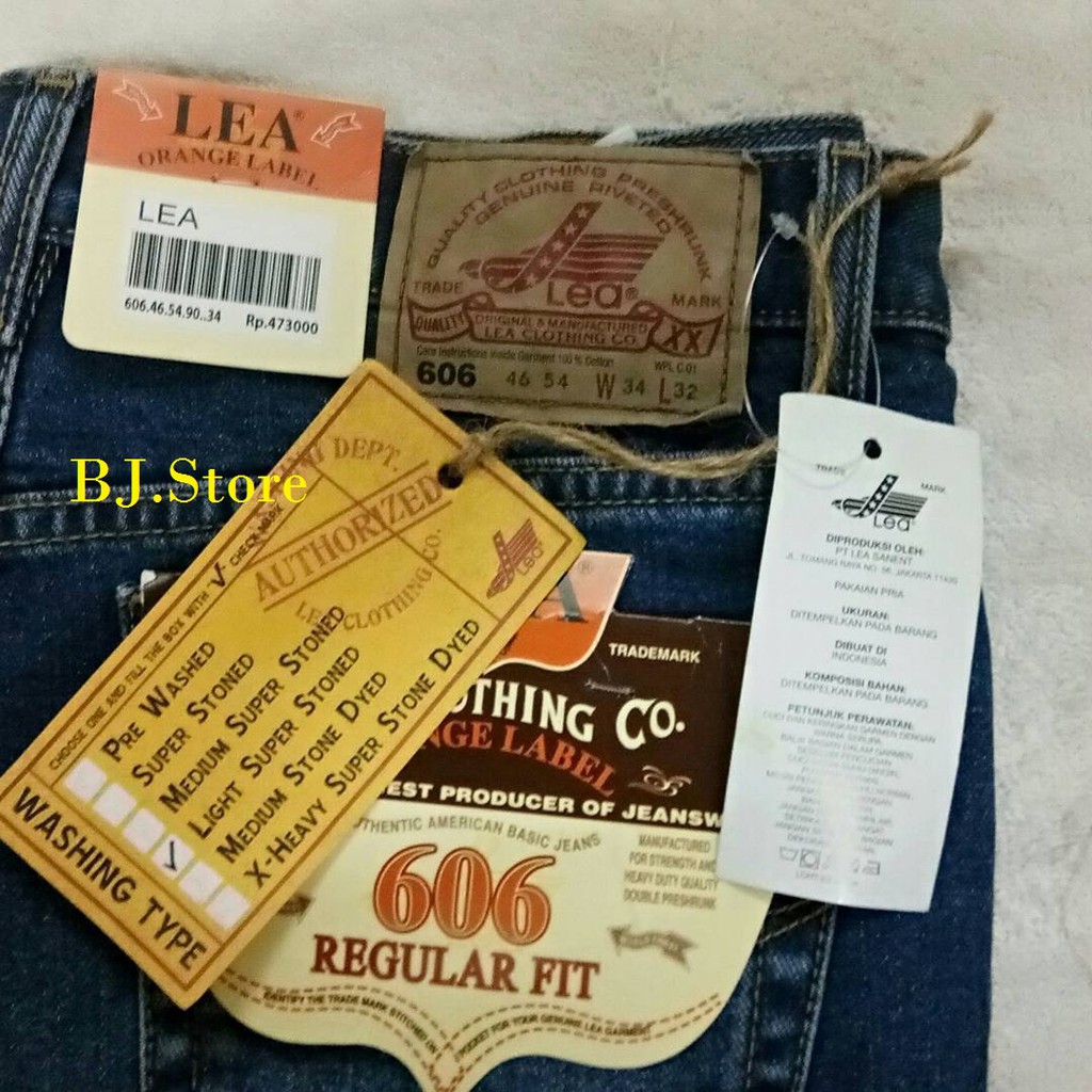 Celana Jeans Lea 606.46.54.90 100% ORIGINAL Dark Blue