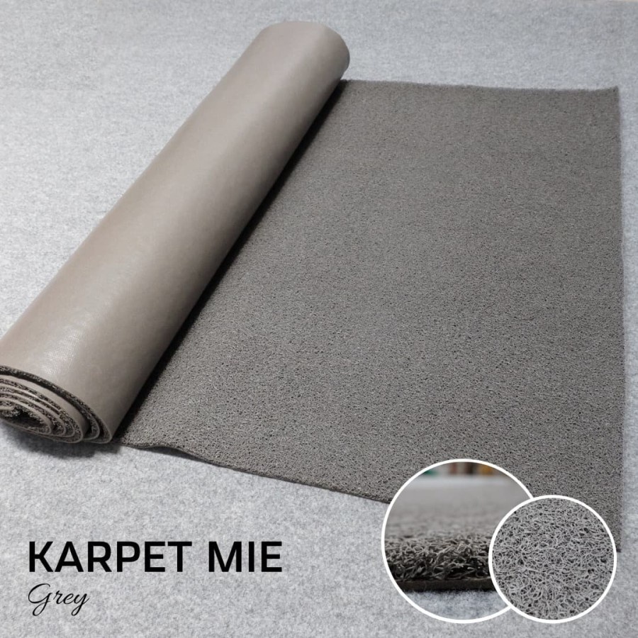 Karpet Mie Meteran 1X1.2m, Karpet Bihun, PVC, anti slip-5