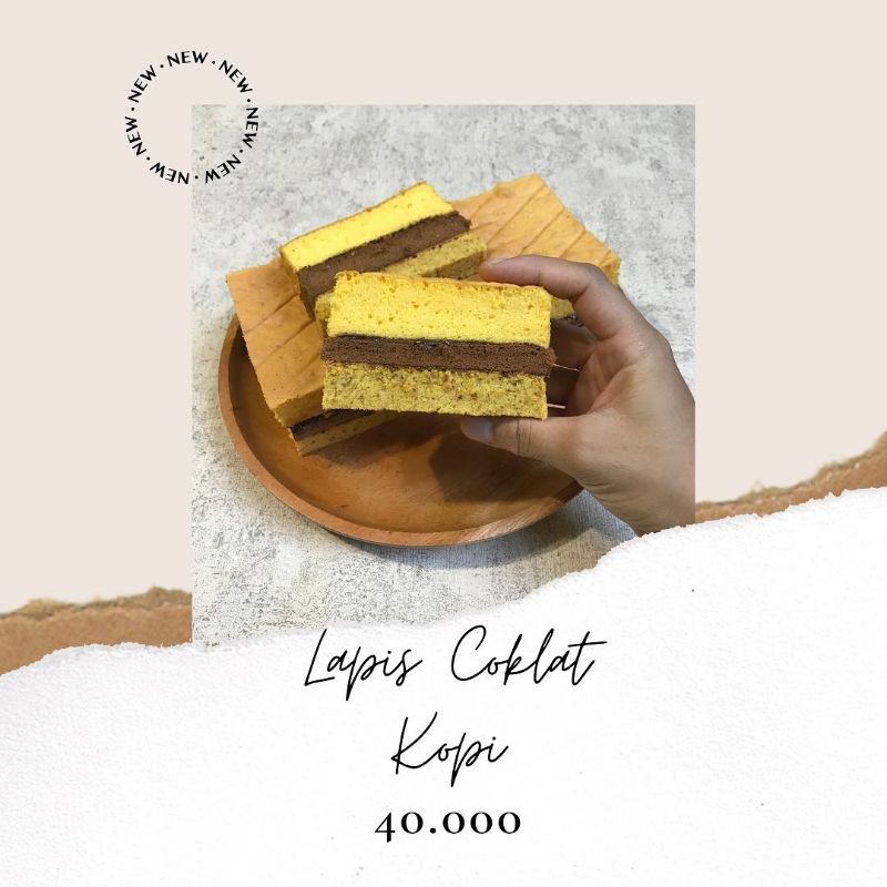 

Kue Lapis Coklat Kopi