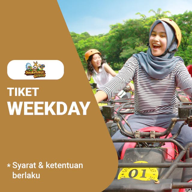 [TANPA ANTRI] JungleLand (Weekday) Ticket