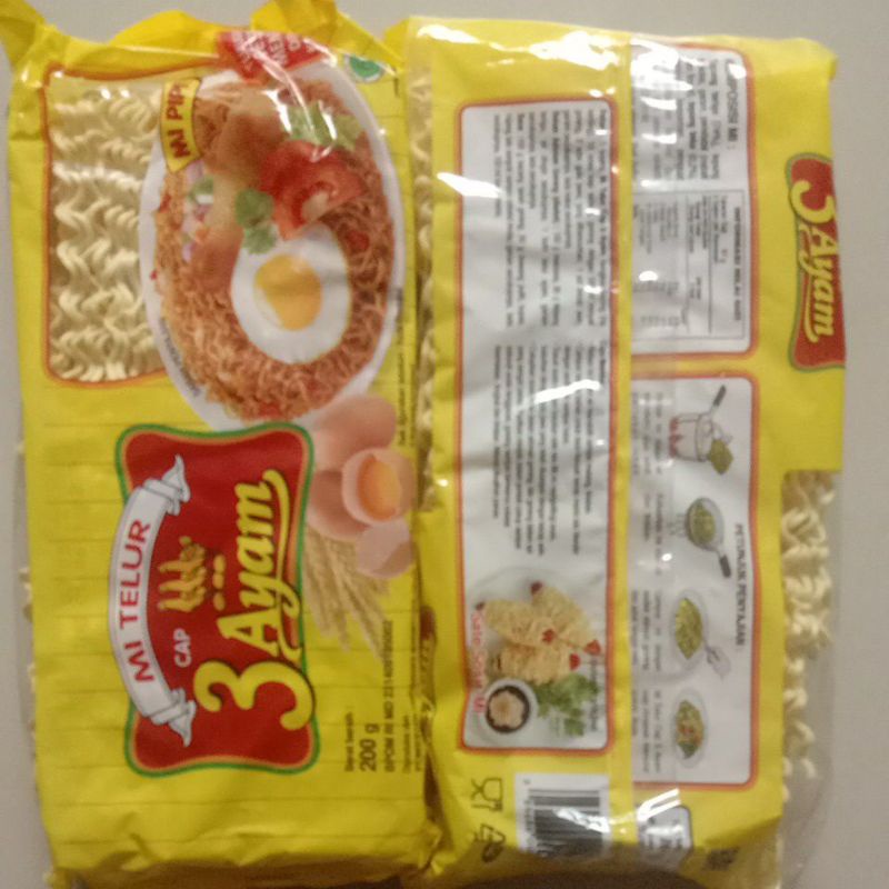 

Mie Telur 3 ayam