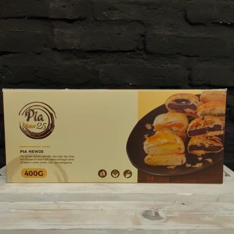 

PALING MANTAB !! Pia 25 Rasa Cokelat Kacang 400gr by Pia 25 SKOMILL