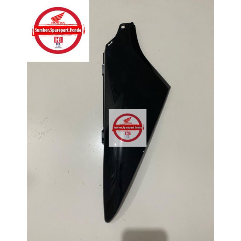 Cover body depan kanan hitam supra x 125 injeksi 2007-2014 64370KTM850FMB
