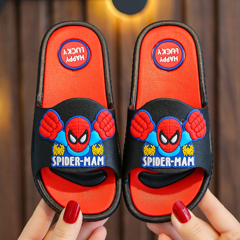 Sendal anak laki laki karet Sandal Selop anak superhero Size 1-12 tahun SH21104